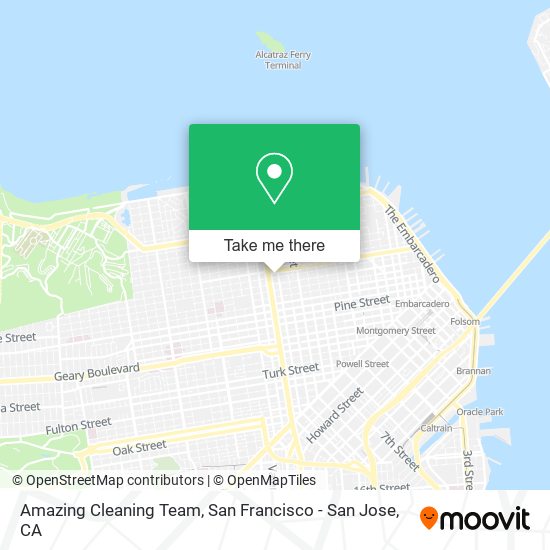 Amazing Cleaning Team map