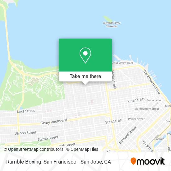 Mapa de Rumble Boxing