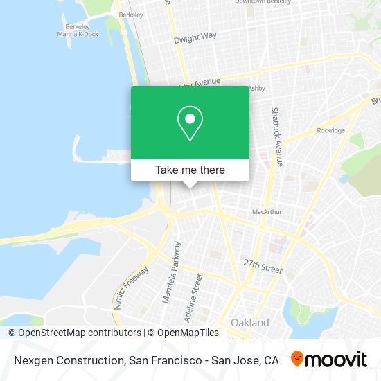 Mapa de Nexgen Construction