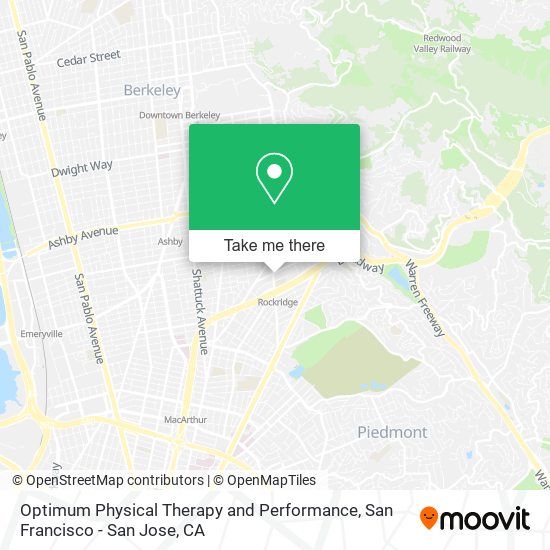 Mapa de Optimum Physical Therapy and Performance