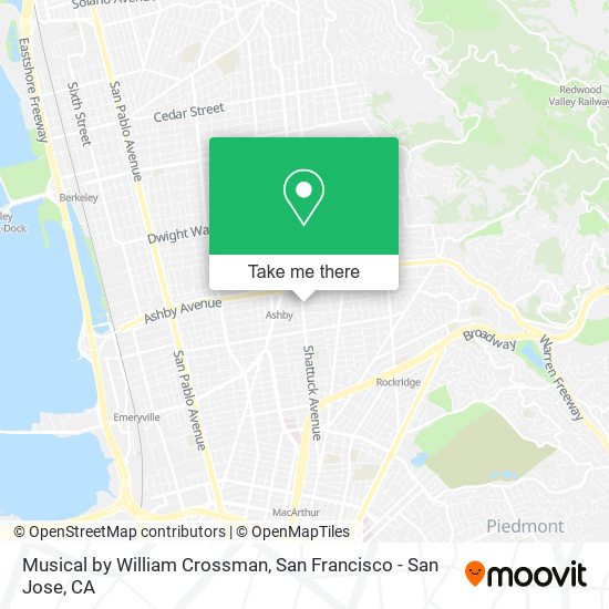 Musical by William Crossman map