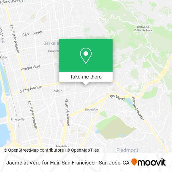 Mapa de Jaeme at Vero for Hair