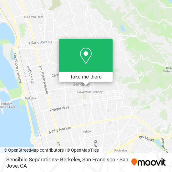 Mapa de Sensibile Separations- Berkeley