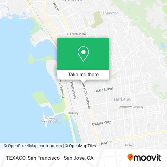 Mapa de TEXACO