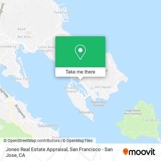 Mapa de Jones Real Estate Appraisal