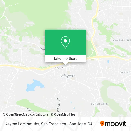 Keyme Locksmiths map