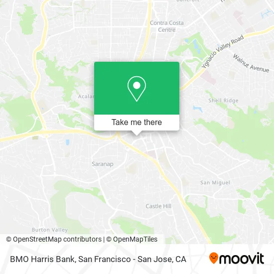 Mapa de BMO Harris Bank