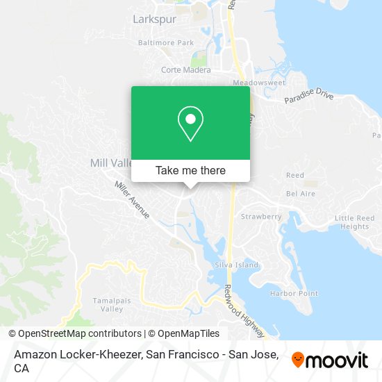Amazon Locker-Kheezer map