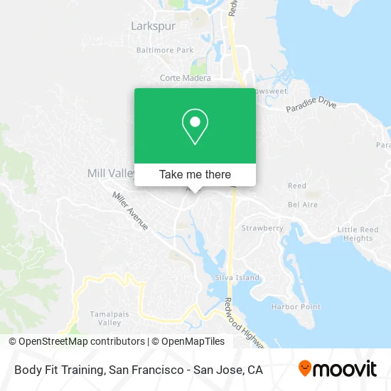 Mapa de Body Fit Training