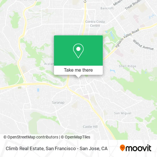 Climb Real Estate map