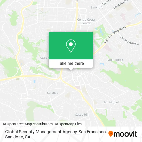 Global Security Management Agency map