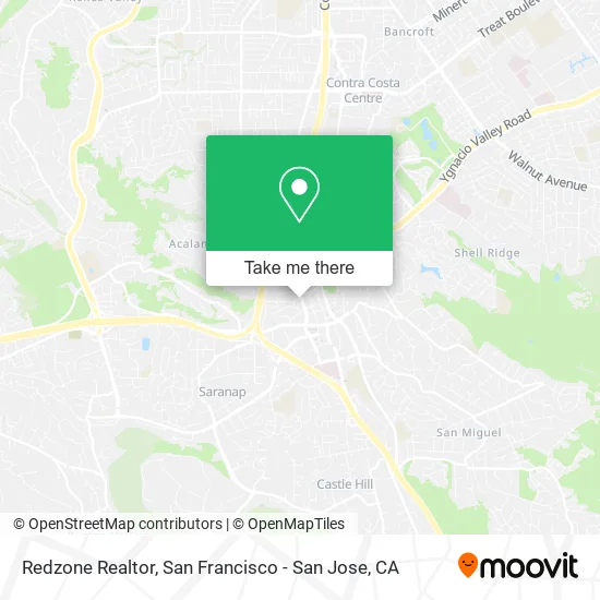 Mapa de Redzone Realtor