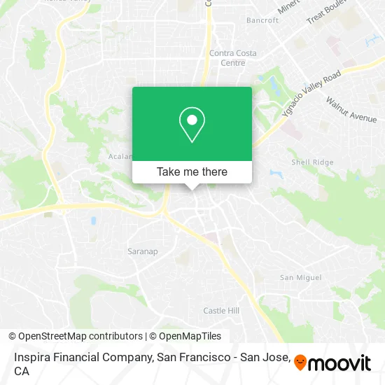 Mapa de Inspira Financial Company