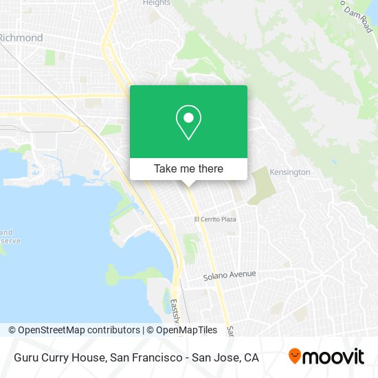 Guru Curry House map