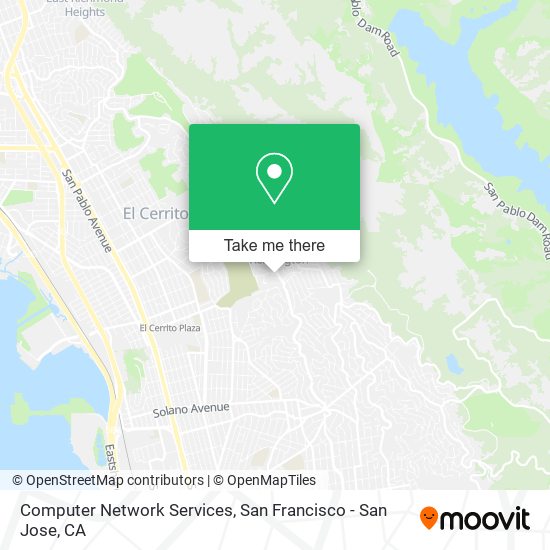 Computer Network Services map