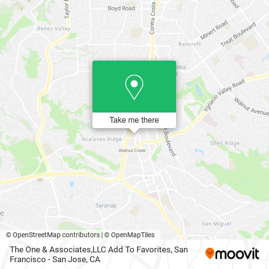 The One & Associates,LLC Add To Favorites map