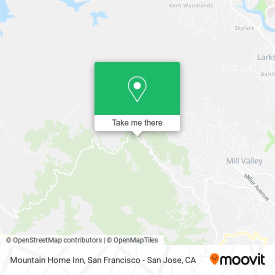 Mapa de Mountain Home Inn
