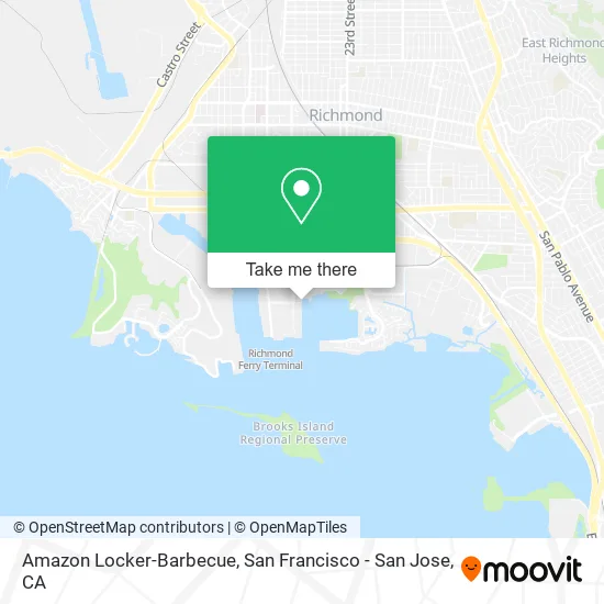 Amazon Locker-Barbecue map