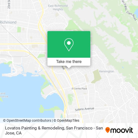 Lovatos Painting & Remodeling map