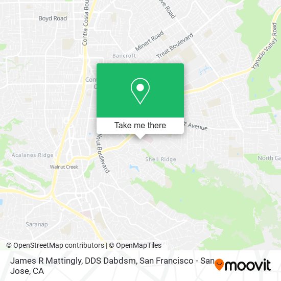 Mapa de James R Mattingly, DDS Dabdsm