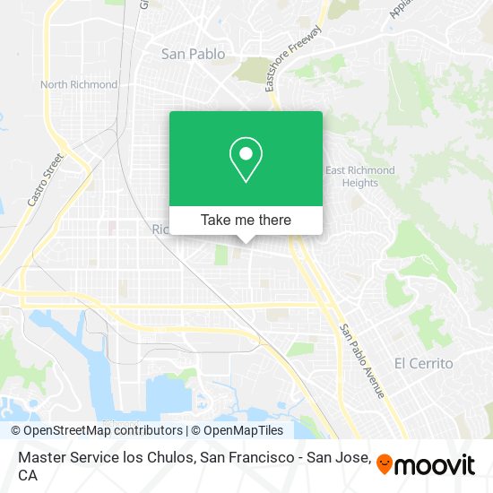 Master Service los Chulos map