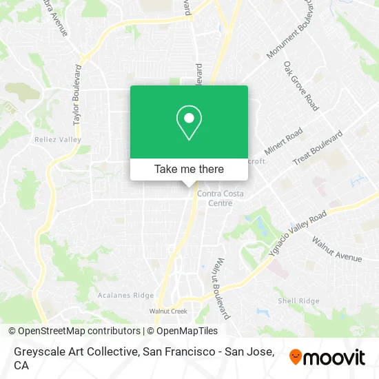 Greyscale Art Collective map