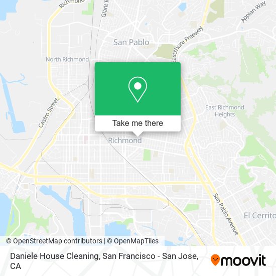 Daniele House Cleaning map