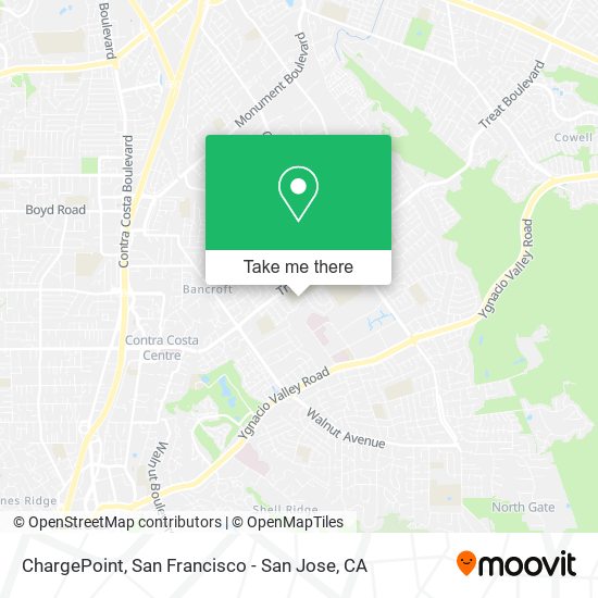 ChargePoint map