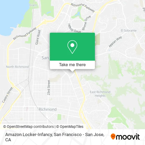 Amazon Locker-Infancy map