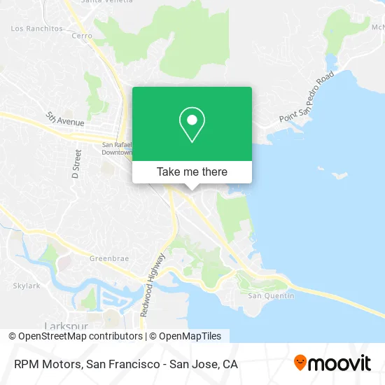 RPM Motors map