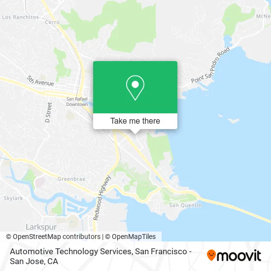 Automotive Technology Services map