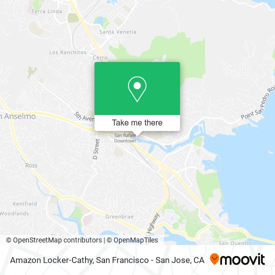 Amazon Locker-Cathy map