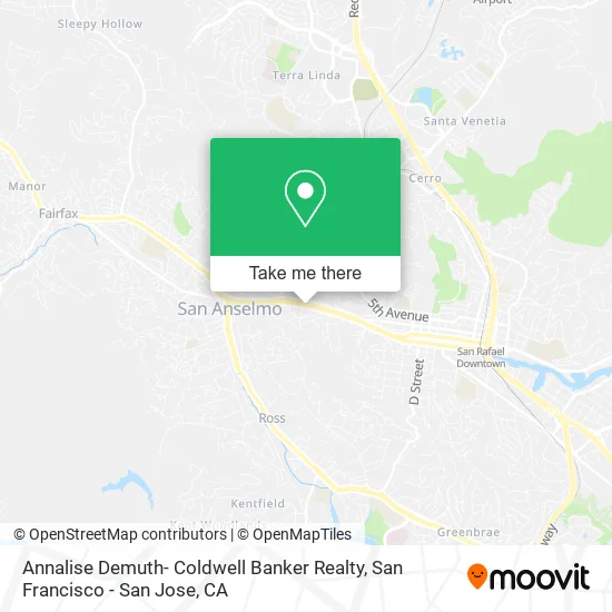 Mapa de Annalise Demuth- Coldwell Banker Realty
