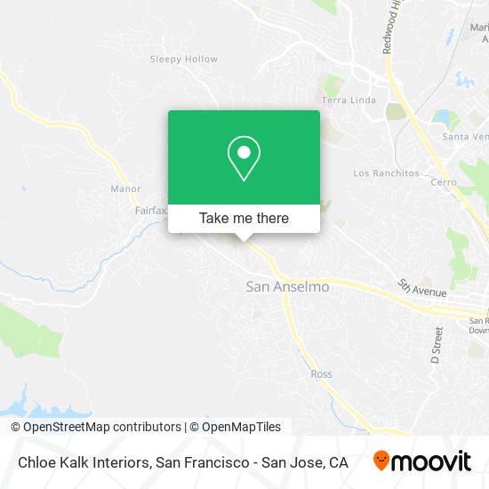 Chloe Kalk Interiors map