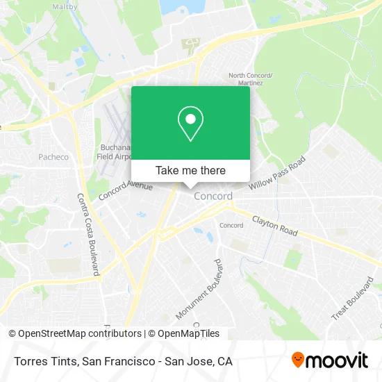 Mapa de Torres Tints