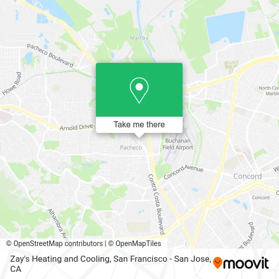 Zay's Heating and Cooling map