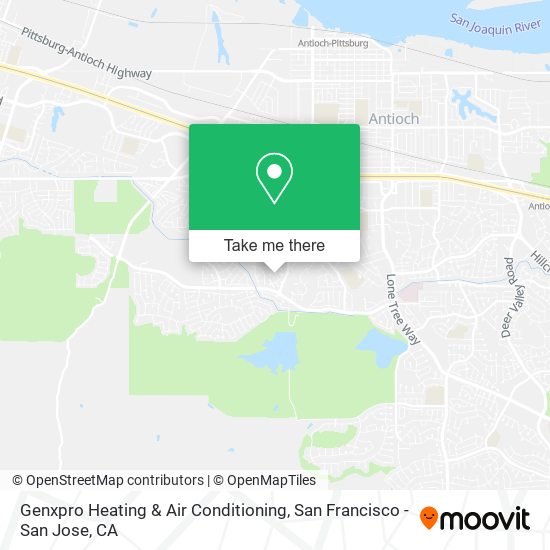 Genxpro Heating & Air Conditioning map