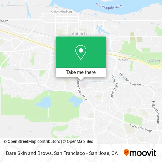 Mapa de Bare Skin and Brows