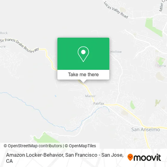 Mapa de Amazon Locker-Behavior