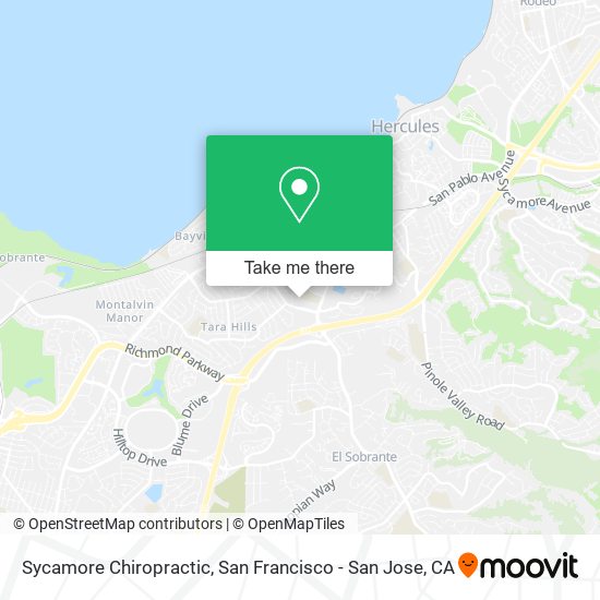 Mapa de Sycamore Chiropractic