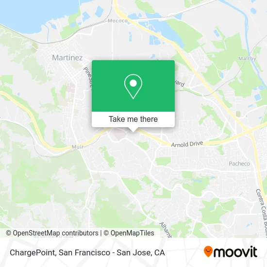 ChargePoint map