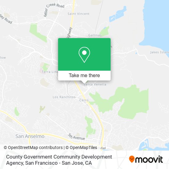 County Government Community Development Agency map