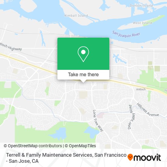 Terrell & Family Maintenance Services map