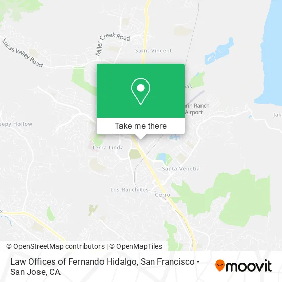 Mapa de Law Offices of Fernando Hidalgo