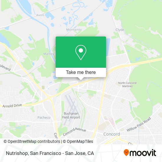 Mapa de Nutrishop