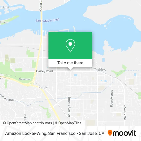 Amazon Locker-Wing map