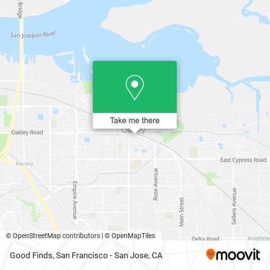 Good Finds map