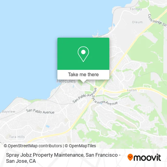 Spray Jobz Property Maintenance map