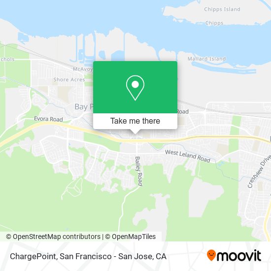 ChargePoint map