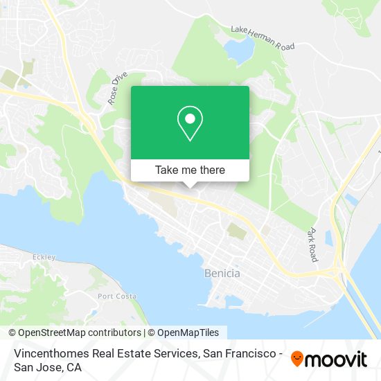 Vincenthomes Real Estate Services map